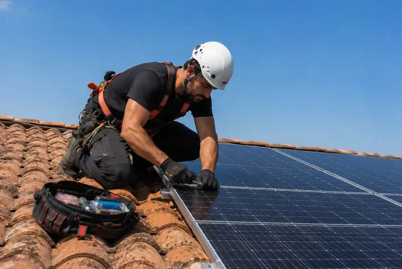 Maintenance et monitoring de panneaux solaires à Beynost