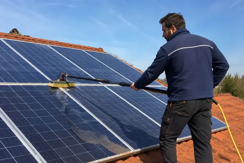 Nettoyage et entretien de panneaux solaires à Beynost